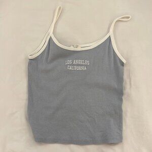 Brandy Melville Purple Los Angeles tank top
